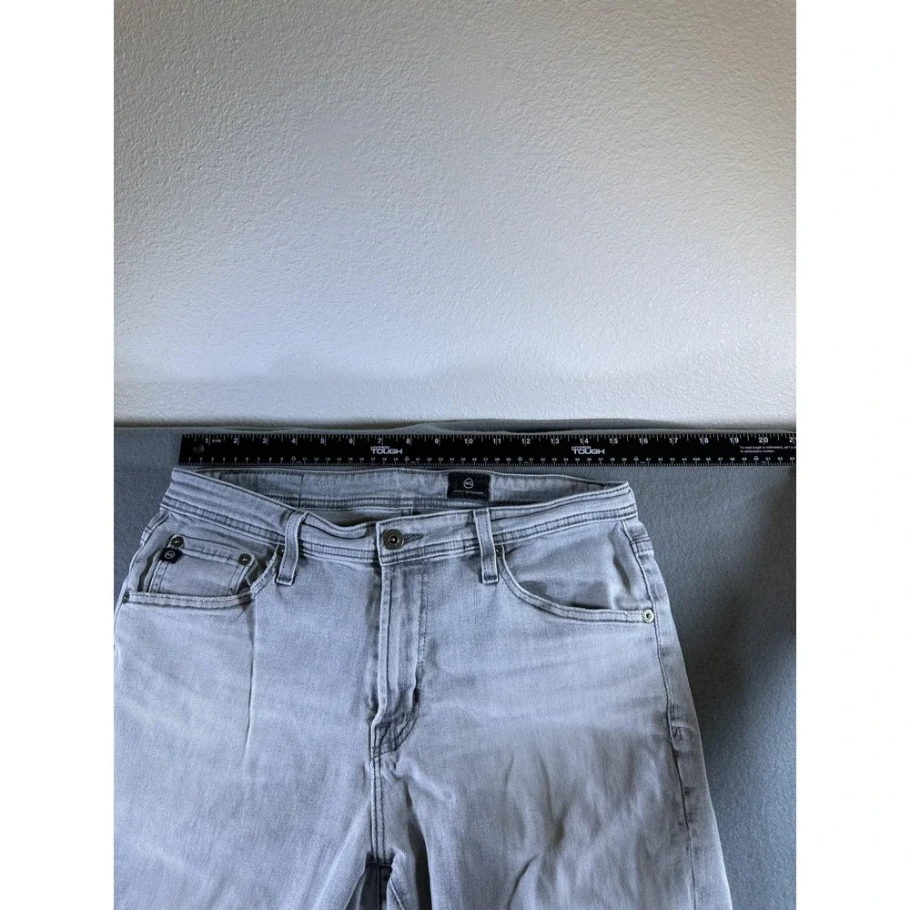AG Adriano Goldschmied Jeans Mens 32x26 Light Gray Everett Slim‎ Straight Denim